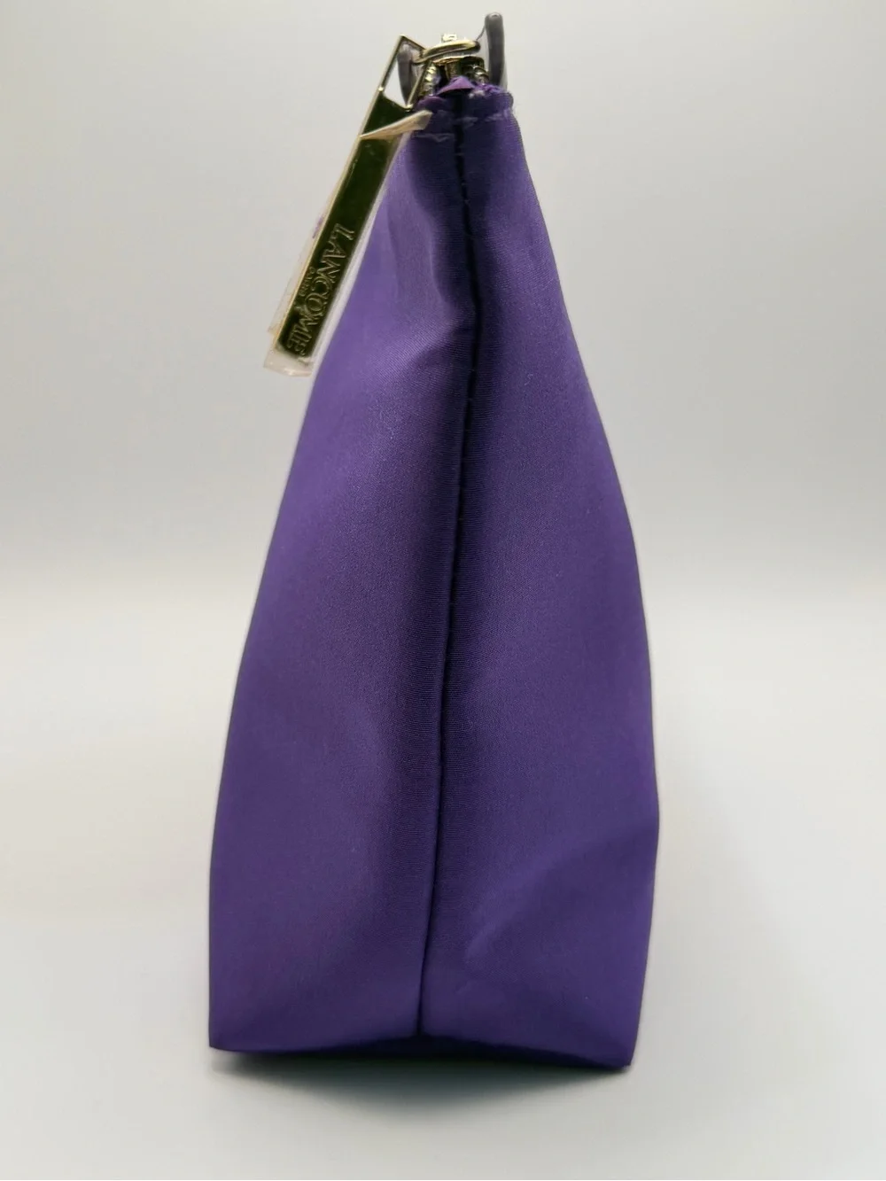 Lancôme Purple Cosmetic Pouch with Eiffel Tower Accent